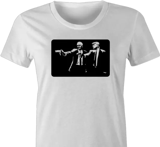  Funny Donald Trump Pulp Fiction T Shirt U2013 Big Bad Tees Daft Punk Pulp Fiction Png Mike Pence Png