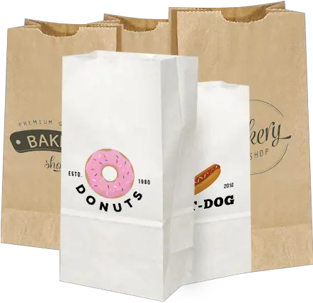  Custom Printed Paper Bags Paper Bag Donut Png Paper Bag Png