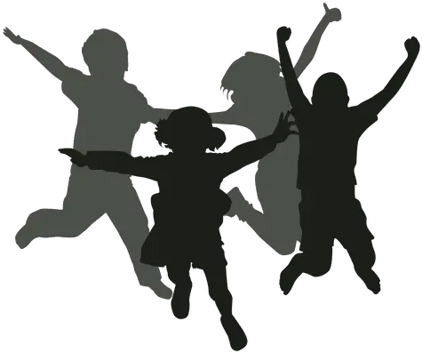  Kids Jumping Silhouette Transparent Png U0026 Svg Vector File Kids Jumping Silhouette Png Kids Png