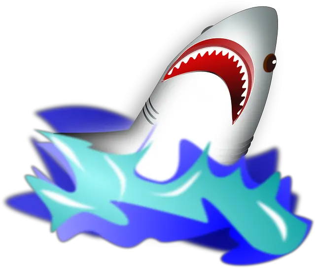  Ouch Proprietary Software Bites Suitecrm The Open Shark In Sea Clipart Png Ouch Png