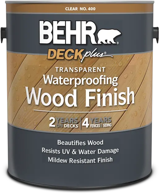  Transparent Waterproofing Wood Finish Behr Deckplus Png Water Damage Icon Sets