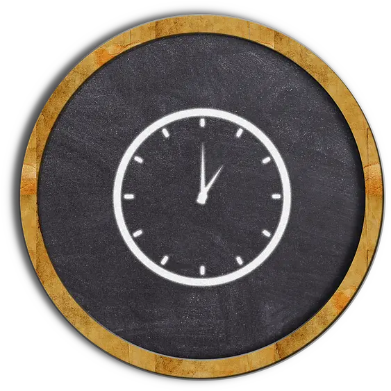  Chalkboard Time Clock Free Image On Pixabay Clock Chalkboard Icon Png Clock In Icon