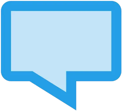  Chat Icon Of Colored Outline Style Available In Svg Png Majorelle Blue Comment Bubble Png