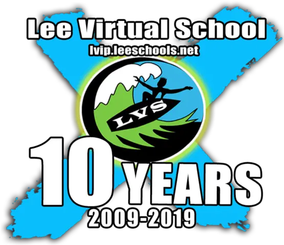  Lee Virtual School Celebrates 10 Year Milestone With First Poster Png Graduation Logo