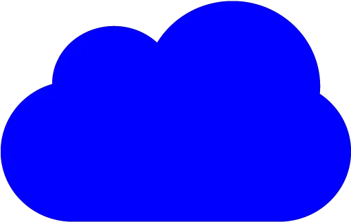  Blue Cloud 4 Icon Blue Cloud Icon Png Cloud Icon Png