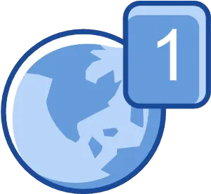  Notification One World Map Icon Facebook Ui Png Png On World Map