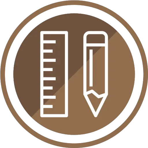  Design Drawing Equipment Pencil Ruler Free Icon Of Vertical Png Pencil Ruler Icon