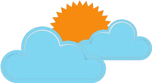  Cloud Clouds Sun Cloudy Weather Free Icon Iconiconscom Lluvia Y Sol Png Sun Cloud Icon