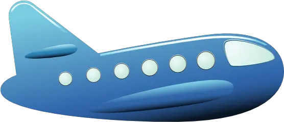  Download Plane Airplane Blue Cartoon Png Cartoon Plane Png