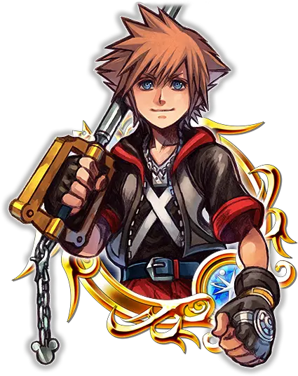  Khux Key Art 8 Png Kingdom Hearts Sora Icon