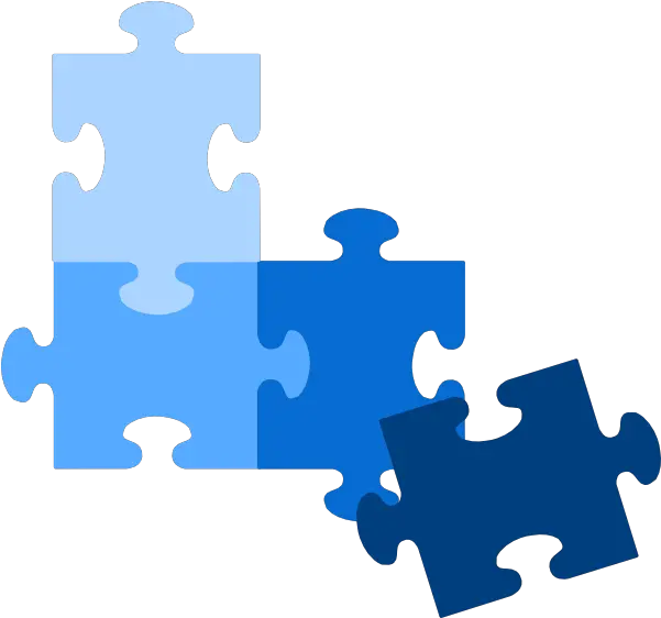  Puzzle Pieces Icon Blue Clipart Blue Puzzle Pieces Png Puzzle Piece Icon