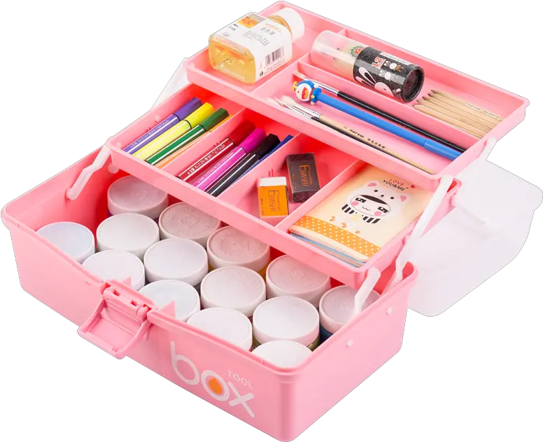  Art Supplies Toolbox Multi Writing Implement Png Art Supplies Png