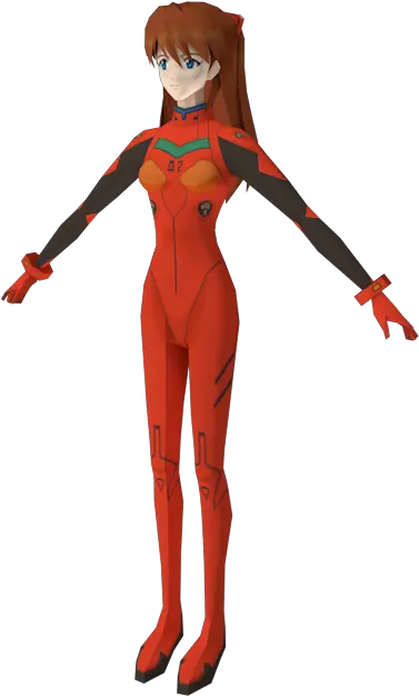  Playstation 2 Evangelion Jo Asuka Soryu The Models Evangelion Roblox Png Asuka Icon