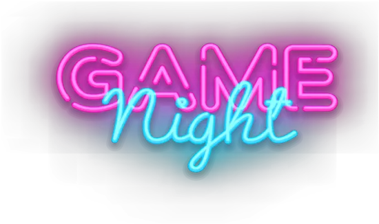  Game Night Color Gradient Png Game Night Png