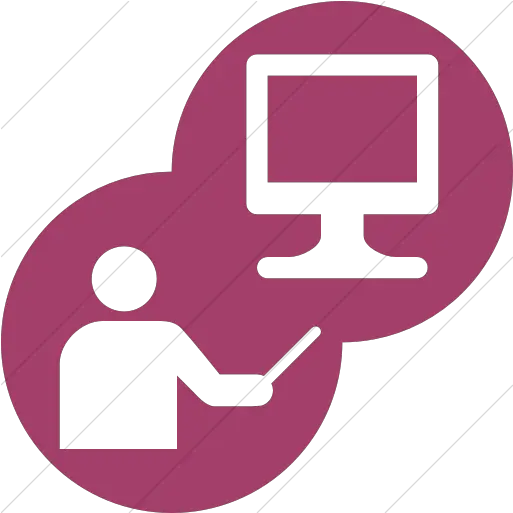  Iconsetc Simple Pink Iconathon Blended Learning Icon Blue Learn Icon Png Smart Device Icon