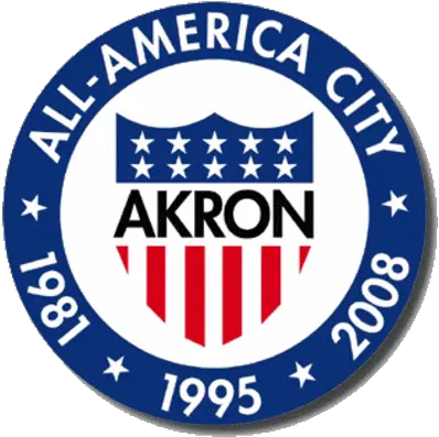  Home G Stephens Inc City Of Akron Ohio Logo Png University Of Akron Logo