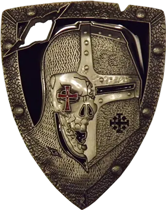  Download 2014 Crusader Templar Challenge Coin Crusader Solid Png Crusader Helmet Png