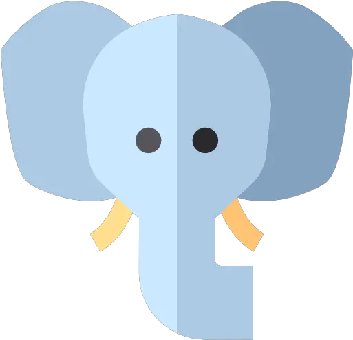  Elephant Elephant Icon Png Blue Elephant Head Png