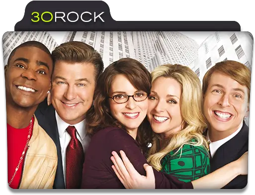  30 Rock Folder Icon 2010 Designbust 30 Rock Season 2 Png Rock On Icon