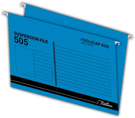  Treeline Foolscap Suspension Files 505 Light Blue Flat Panel Display Png Treeline Png