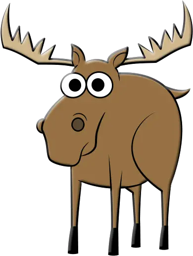  Download Stonedmoose Cartoon Moose Full Size Png Image Drawings Of A Moose Moose Png