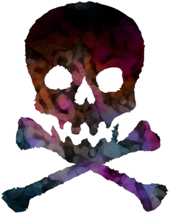  Bis 2 Chloroethyl Sulfide Clipart Skull Chemical Suicide Png Skull Crossbones Png