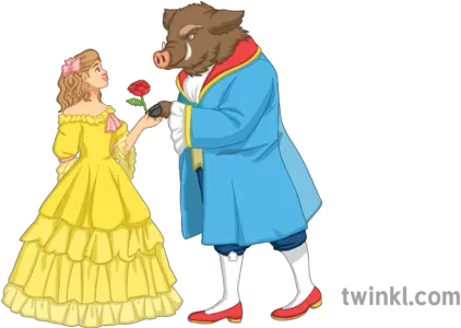  Beauty And The Beast Fairy Tale Character Ks3 Illustration Illustration Png Beauty And The Beast Png