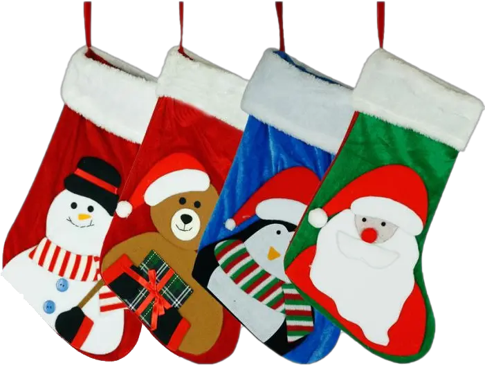  Santa Christmas Stockings Png Clipart Mart Christmas Stocking Santa Clipart Png