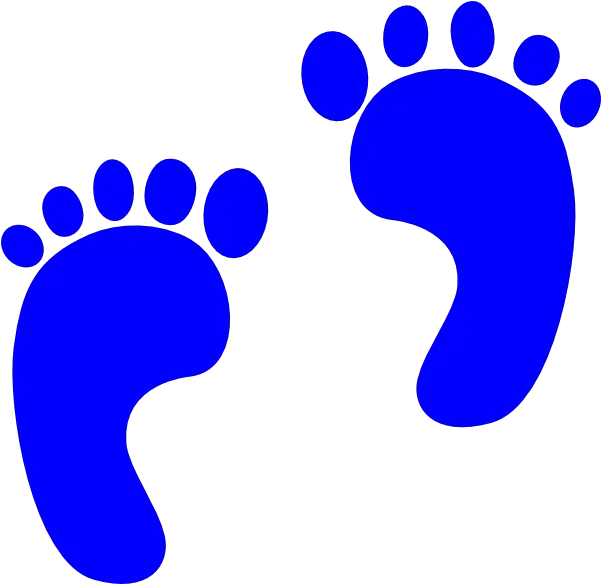  Blue Baby Feet Png 4 Image Foot Prints Clipart Baby Feet Png