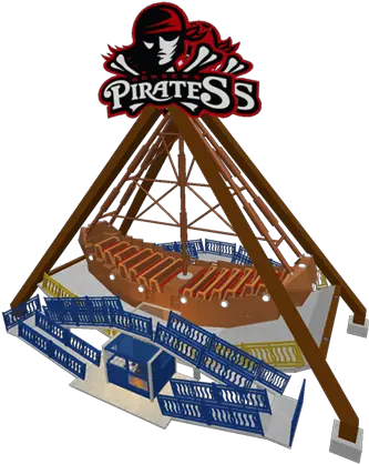  A Pirate Ship Ride Horsens Pirates Png Pirate Ship Logo