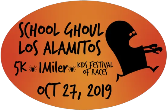  2019 School Ghoul Los Alamitos 5k1 Milerkids Festival Of Graphic Design Png Ghoul Png