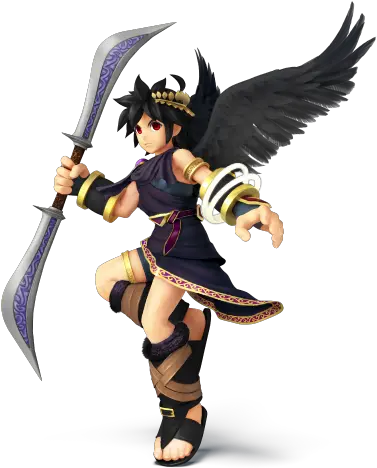  Dark Pit Super Smash Bros Dark Pit Super Smash Bros Png Pit Png