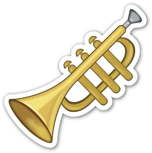  Trumpet Emoji Jazz Png Music Emoji Png