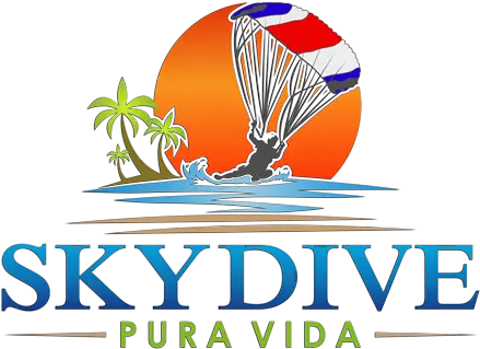  Skydive Pura Vida Graphic Design Png Costa Vida Logo