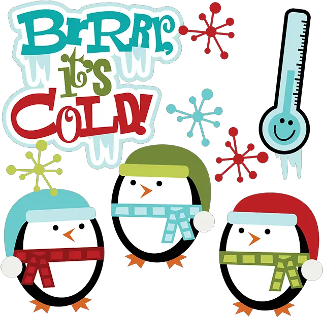  Library Of Burr Its Cold Banner Black And White Stock Png Cold Outside Clipart Cold Png