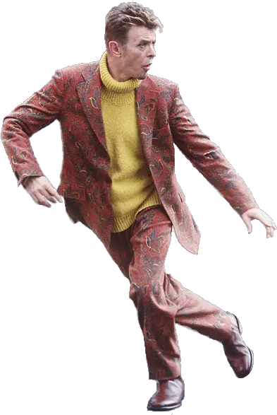  David Bowie Running Transparent Png David Bowie Png David Bowie Transparent