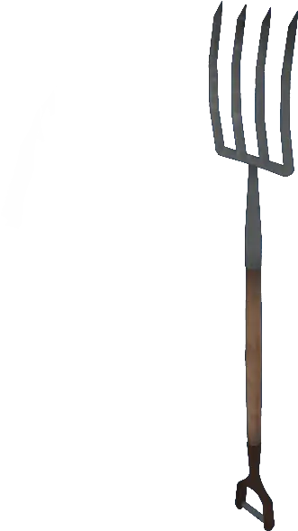  Pc Computer Dead Rising 2 Pitchfork The Models Resource Fork Png Pitchfork Png