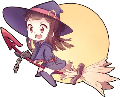  Rascal Does Not Dream Of Bunny Girl Mai Jet Tag Keychain Chibi Witch On A Broomstick Png Little Witch Academia Icon