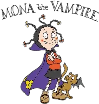  Download Mona The Vampire Logo Transparent Png Stickpng Mona The Vampire Logo Vampire Png