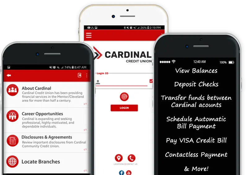  Mobile Banking Cardinal Credit Union Smart Device Png Where Is The Account Icon On Fitbit Dashboard