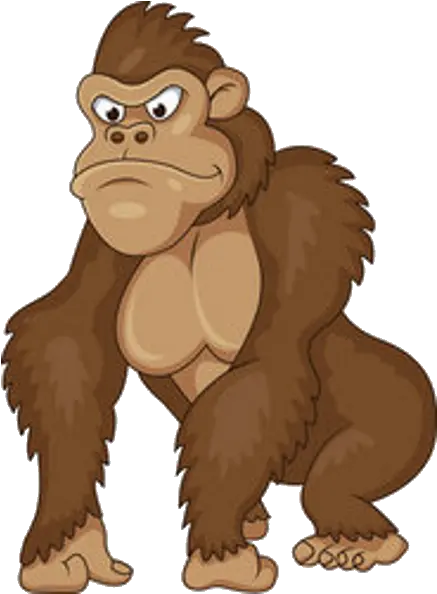  Download Banner Free Ape Gorilla Clipart Png Gorilla Cartoon Png