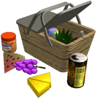  Picnic Basket Educational Toy Png Picnic Basket Png