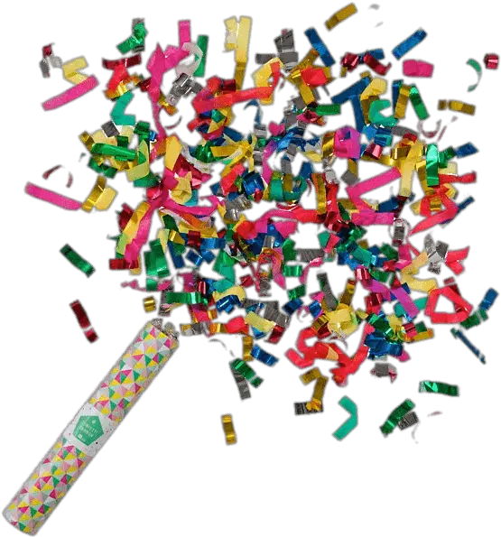  Confetti Cannon Transparent Png Confetti Cannon Png Confetti With Transparent Background