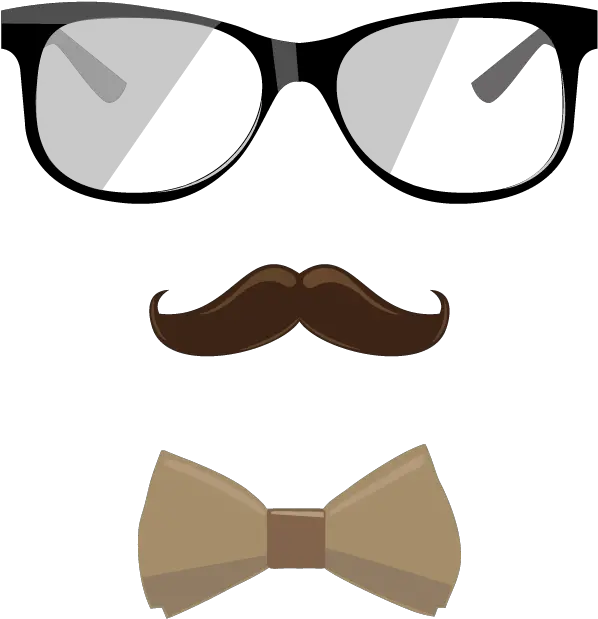  Download Vector Glasses Beard Free Clipart Hd Png