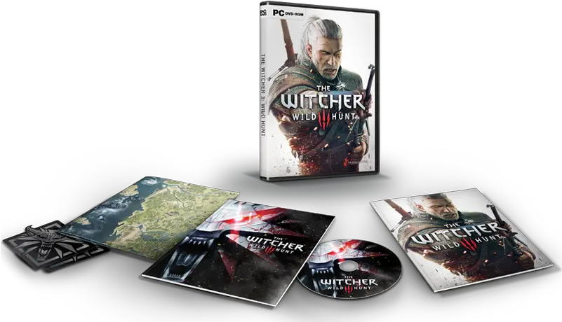  Collectors Editions Witcher 3 Goty Ps4 Unbox Png Witcher 3 Icon Guide