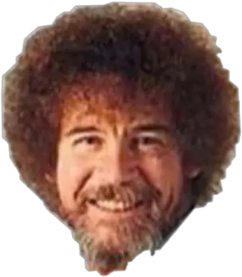  Bob Ross Hair Png Picture Bob Ross Artist Bob Ross Png