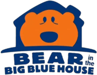  Bear In The Big Blue House Logo Transparent Png Stickpng Bear Big Blue House Logo House Logo Png