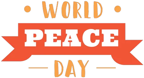  World Peace Day Lettering Transparent Png U0026 Svg Vector File Horizontal Rest In Peace Logos