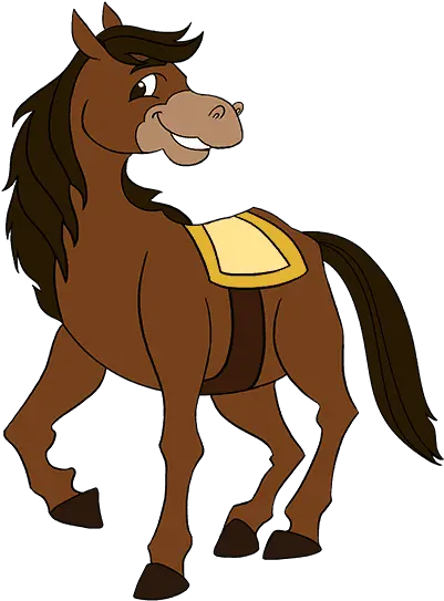  Cartoon Horse Png 3 Image Cartoon Horse With Saddle Cartoon Horse Png