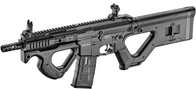  Asg Hera Arms Licensed Cqr M4 Full Metal Ebb Aeg Black Ics Hera Arms Cqr Png Arm With Gun Png